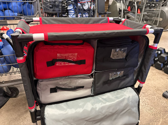 Like New Camp Chef Sherpa Camp Organizer Table Top Insulated Cooking Station