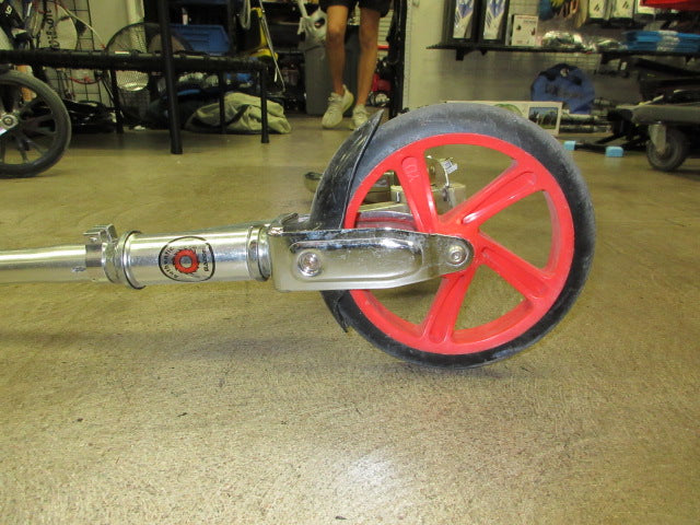 Load image into Gallery viewer, Used Razor A5 Lux Kick Scooter - Red/Silver, Large 8" Wheels, Foldable
