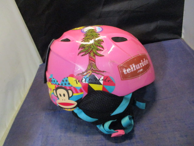 Load image into Gallery viewer, Used Giro Paul Frank Slingshot Snow Helmet Size Youth - small dent
