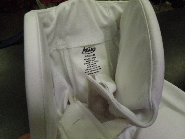 Load image into Gallery viewer, Used Adams 7 Pad Integrated Football Pants in White Size Youth Medium
