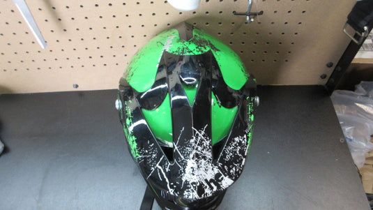 Used Adult Motorcycle Off-Road Helmet, D.O.T Certified - Size Large