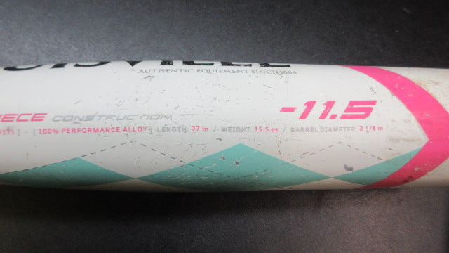 Load image into Gallery viewer, Used Louisville Slugger Diva 27" -11.5 Alloy Fastpitch Softball Bat
