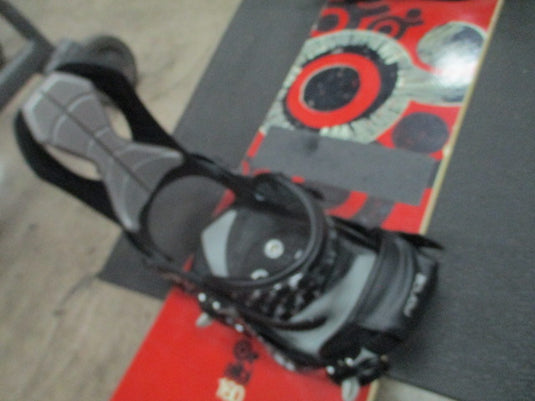 Used Alibi 160Cm Snowboard W/ Force Bindings