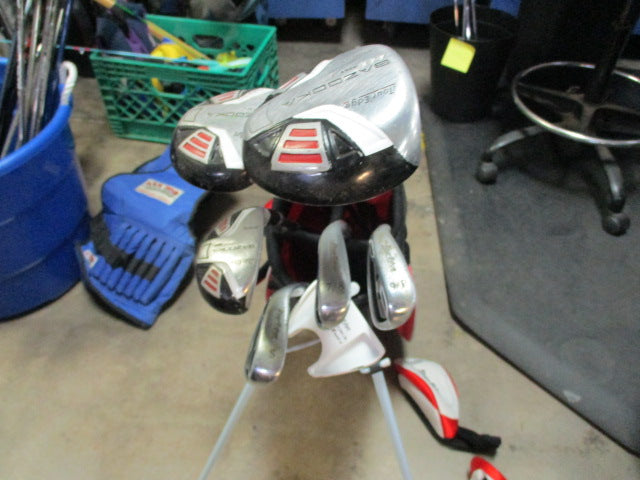 Load image into Gallery viewer, Used Tour Edge HT Max JR  8 Piece Complete Set With Bag Lefty Set
