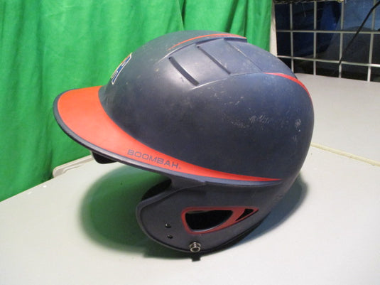Used Boombah One Size Fits Most Batting Helmet W/ Jaw Guard