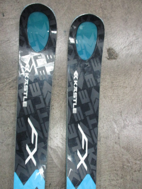 Used Kastle FX94 166c Skis W/ Attack Bindings