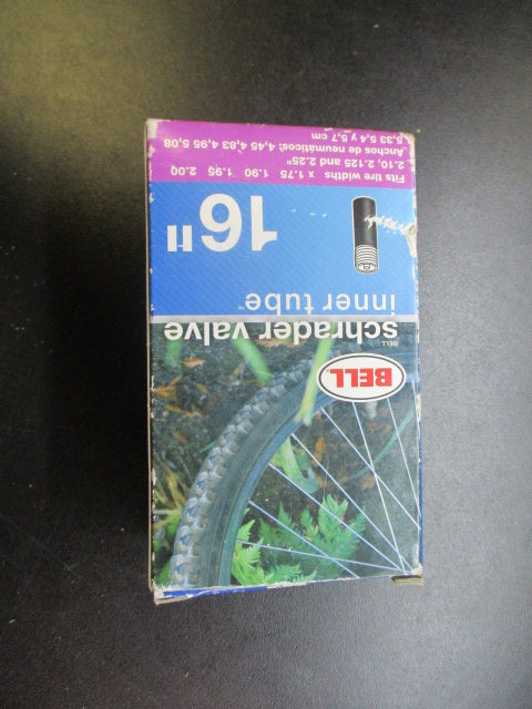 Load image into Gallery viewer, Bell Schrader Valve Inner Tube - 16&quot; x 1.75 - 2.25&quot;
