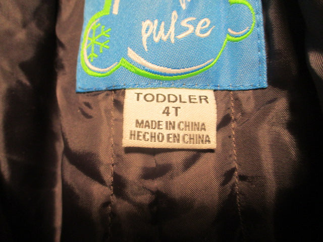 Load image into Gallery viewer, Used Pulse Toddler 4T Snow Pats with Suspenders Black
