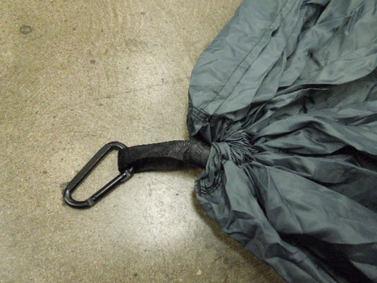 Used Unbranded Blue Hammock with Paracord + Hanging Hooks