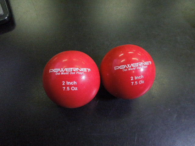 Load image into Gallery viewer, Used Powernet Set of 10 Weighted 2" Ball Set with bag

