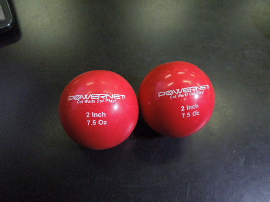 Used Powernet Set of 10 Weighted 2" Ball Set with bag