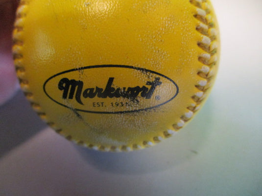 Used Markwort Weighted Baseball with Synthetic Cover 11 Ounces Training Ball