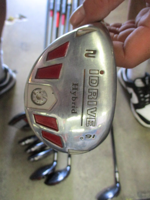 Load image into Gallery viewer, Used Adams Golf I- Drive Hybrid Set 2-9 PH Driver Missing 4 , 6 Hybrid - LH
