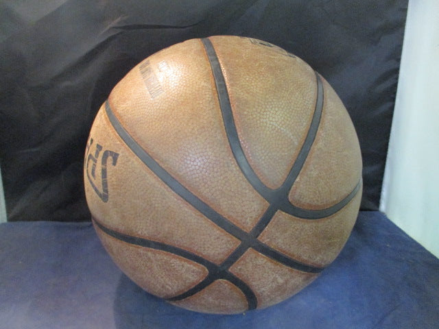 Load image into Gallery viewer, Used Spalding Official Leather Game Ball Capital City Go-Go 20-21
