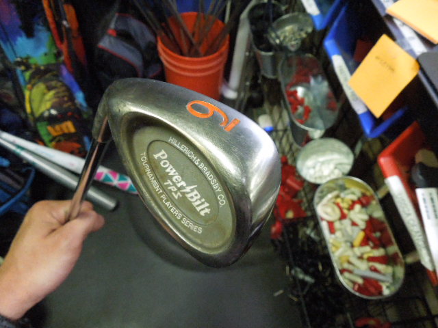 Load image into Gallery viewer, Used PowerBilt TPS 6pc Left Hand Iron Set 3-9 No 7 Iron
