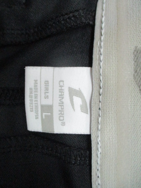 Used Champro Elastic Bottom Girls Large Softball Pant