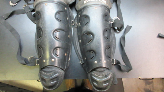 Used Wilson Catcher Shin Guards - Size Adult