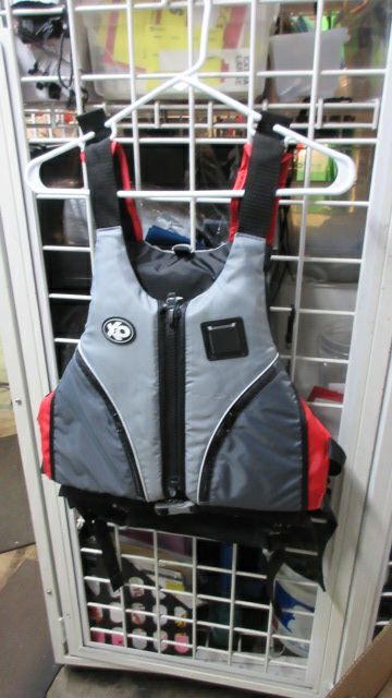 New X2O Paddle life Vest Deluxe Adult Size 2XL/3XL - Red/Gray