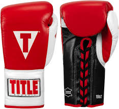 New Title Classic Pro Fight Boxing Gloves - 8oz