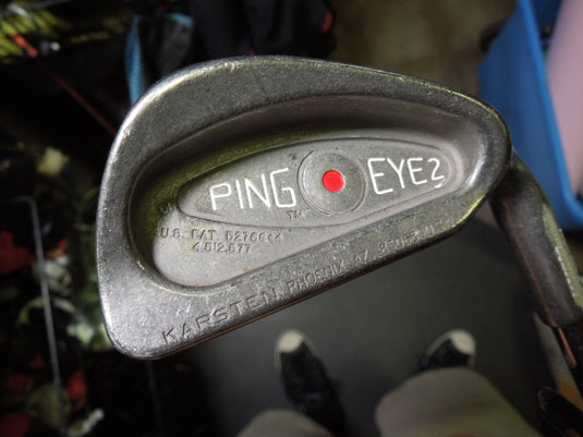 Used PING EYE 2 Red Dot 8pc Right Hand Iron Set No 7 Iron