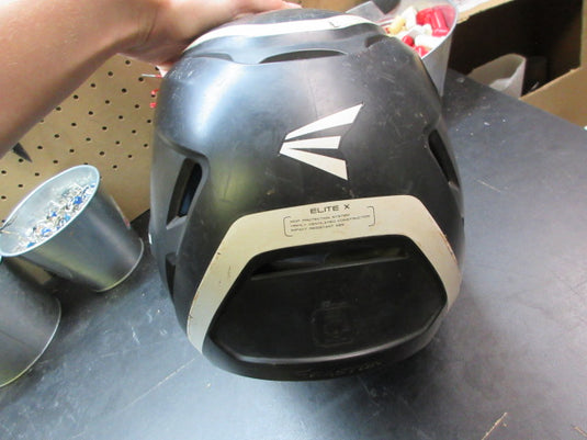 Easton Elite X Batting Helmet W/ Jaw Guard - 6 1/2 - 7 1/8