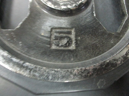 Used 5 LB Standard Weight Plate