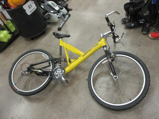 Bicycle Cannondale F500 Yellow Used Cannondale Super V 500