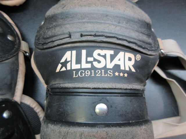 Load image into Gallery viewer, Used All-Star Catchers Shin Guards - Size 9-12

