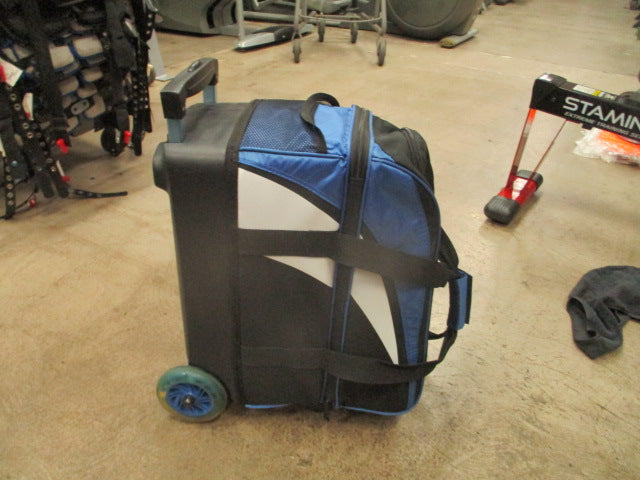 Load image into Gallery viewer, Used KR Strikeforce Wheeled 2 Ball Bowling Bag
