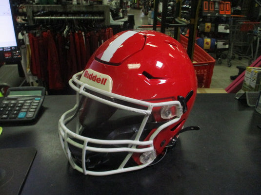 Used Riddell Speedflex Youth Football Helmet Size Medium Initial Szn 2022