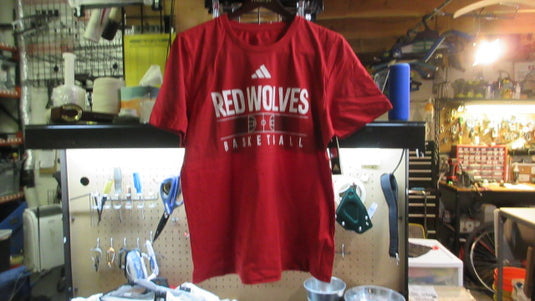 Adidas Arkansas Red Wolves Basketball T-shirt - Size Large