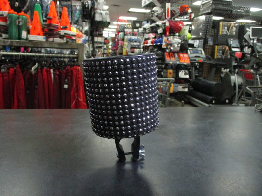 Used CruiserCandy Black Bedazzled Cup Holder