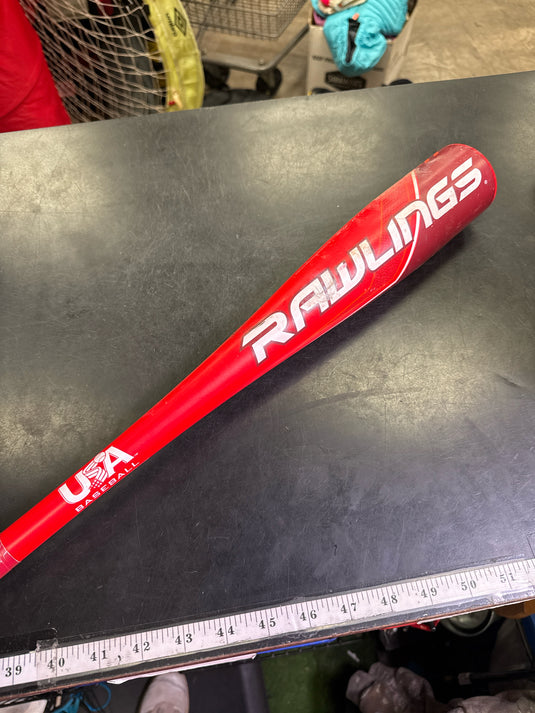 Used Rawlings Prodigy 1 Piece Alloy USA Baseball Bat 27 in 16 oz -11