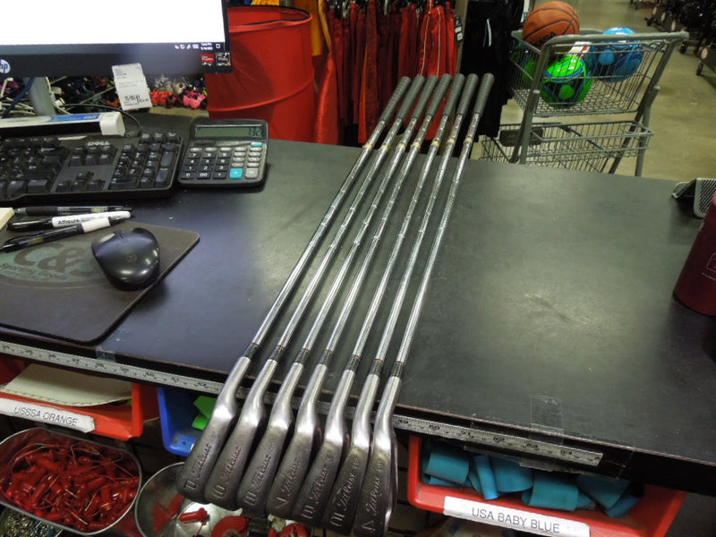 Load image into Gallery viewer, Used Titleist OG DCI 7pc Right Hand Iron Set 4-9i and Pw
