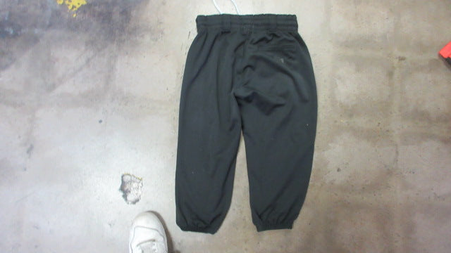 Load image into Gallery viewer, Used Wilson Black Elastic Bottom Baseball Pant - Youth XL (Hole on Left Knee)
