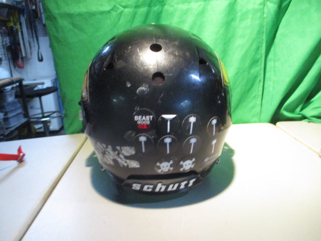 Load image into Gallery viewer, Used Schutt Recruit Hybrid Youth Medium Black Football Helmet 2019 Recertified
