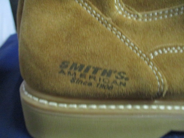 Load image into Gallery viewer, Used Smiths American Steel Toe Boots Adult Size 13
