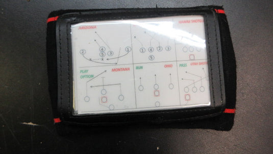 Used Football Wrist Playbook