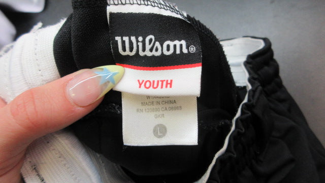 Load image into Gallery viewer, Used Wilson Pull-Up Elastic Bottom Baseball Pants - Size Youth Large
