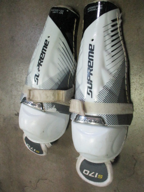 Load image into Gallery viewer, Used Bauer Supreme S170 Hockey Shin Pads Size 10&quot;
