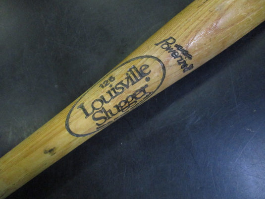 Used Louisville Slugger Powerized R161 Cal. Angels Stamped Wood Bat 34 in 30 oz