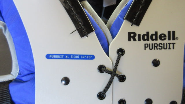 Load image into Gallery viewer, New Riddell Pursuit Youth Football Shoulder Pads - Size XL (14"-15")
