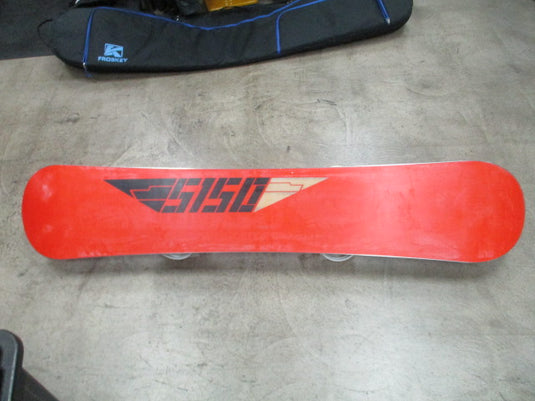 Used 5150 UICE Snowboard w/ Burton Freestyle Bindings - 159 cm - small wear
