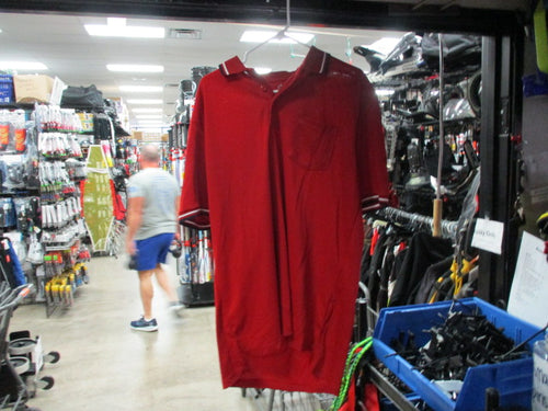 Used Champro Red Umpire Polo Shirt Size XL