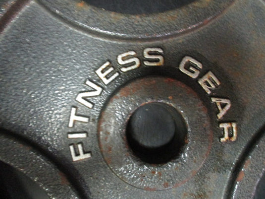 Used Fitness Gear Cast Iron 45LB Weight Plate