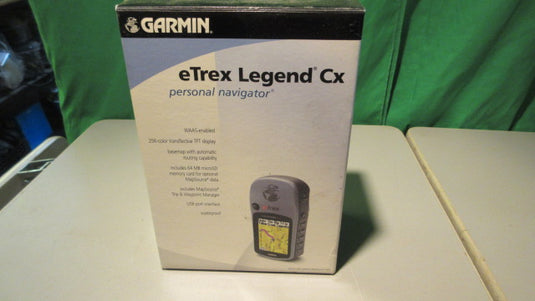 Used garmin eTrex Legend Cx Personal navigator