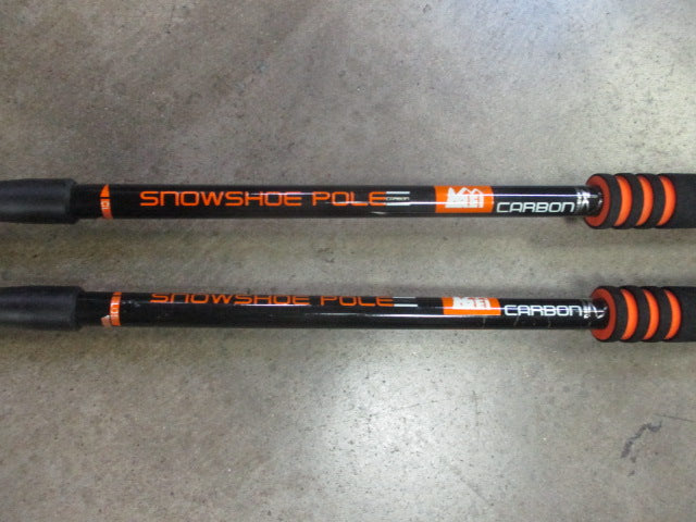 Load image into Gallery viewer, Used REI Carbon Snowshoe Trekking Poles - Set
