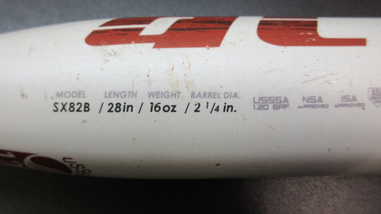 Used Easton Atmos 28" -12 USSSA Alloy Fastpitch Softball Bat