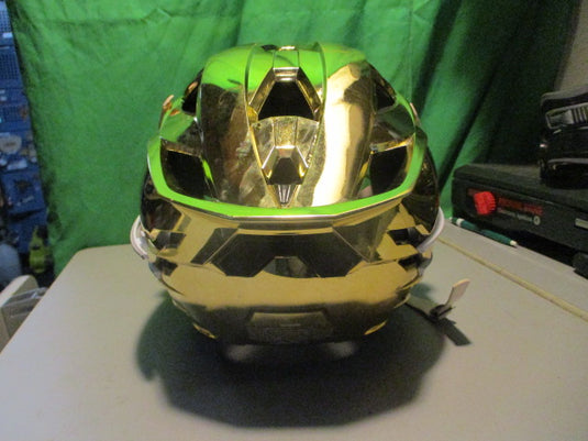 Used Cascade XRS Pro Metallic Gold Adjustable Lacrosse Helmet