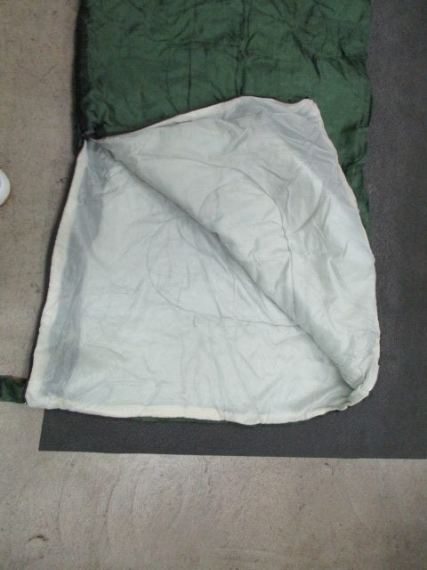 Used Green Large Camping Sleeping Bag